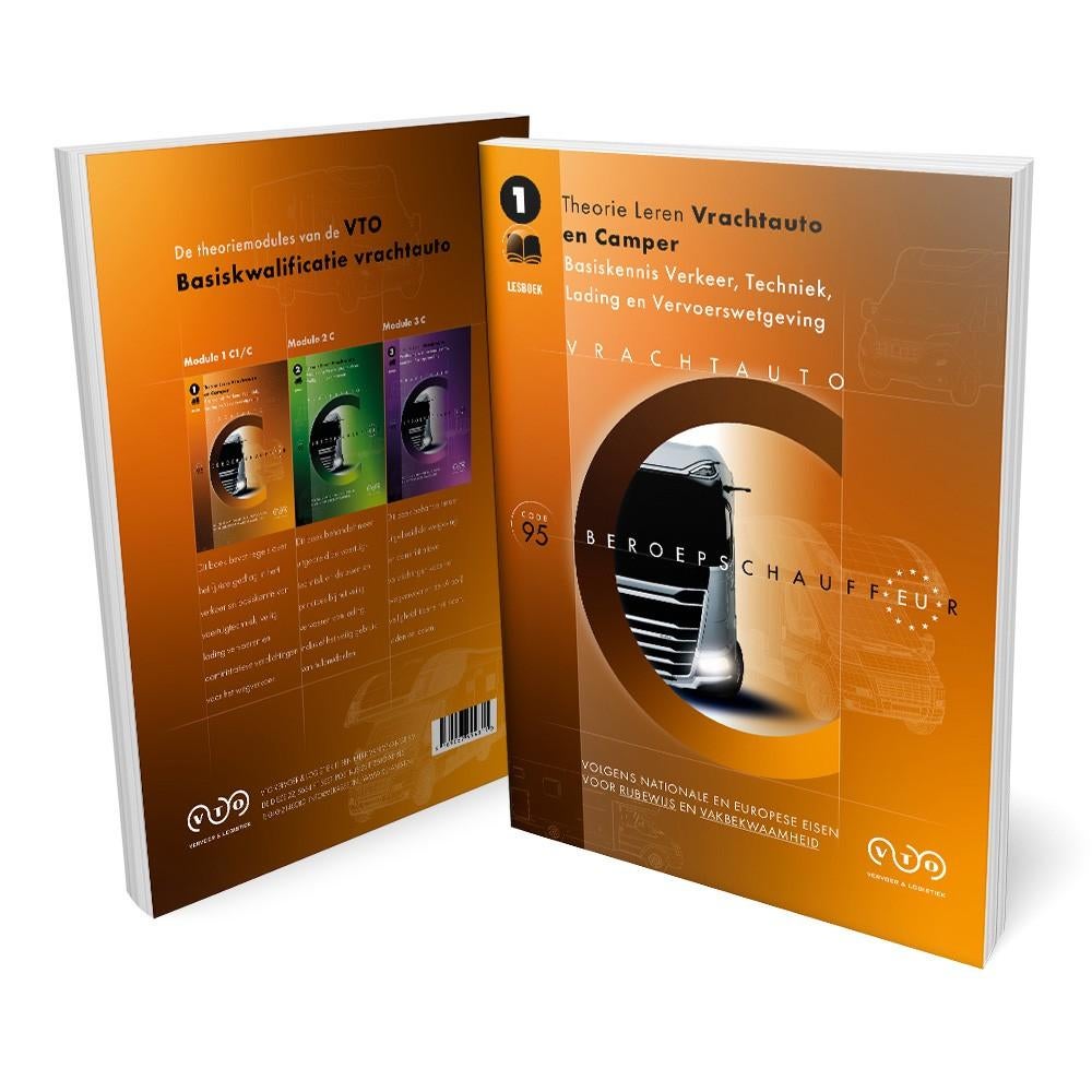 Vrachtwagen Theorieboeken + Code95 + Online (Nieuw), Boeken, Verzenden, Niet van toepassing, Nieuw, VTO