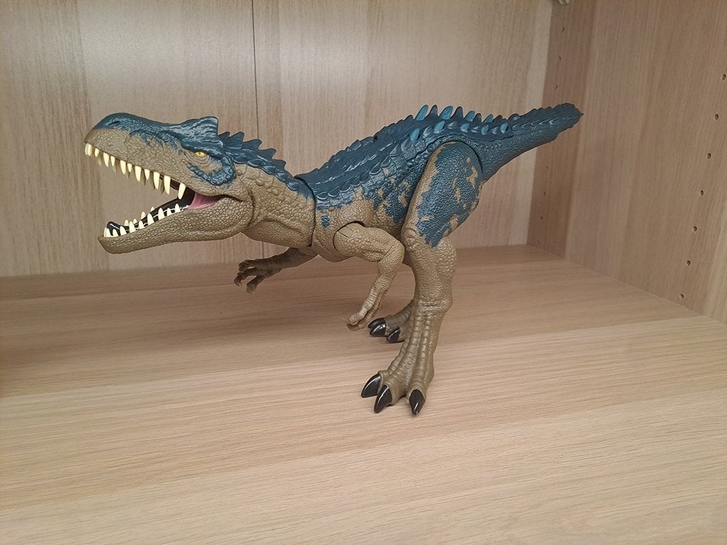 Jurassic World Epic Evolution Allosaurus (elektrisch), Ophalen of Verzenden, Zo goed als nieuw