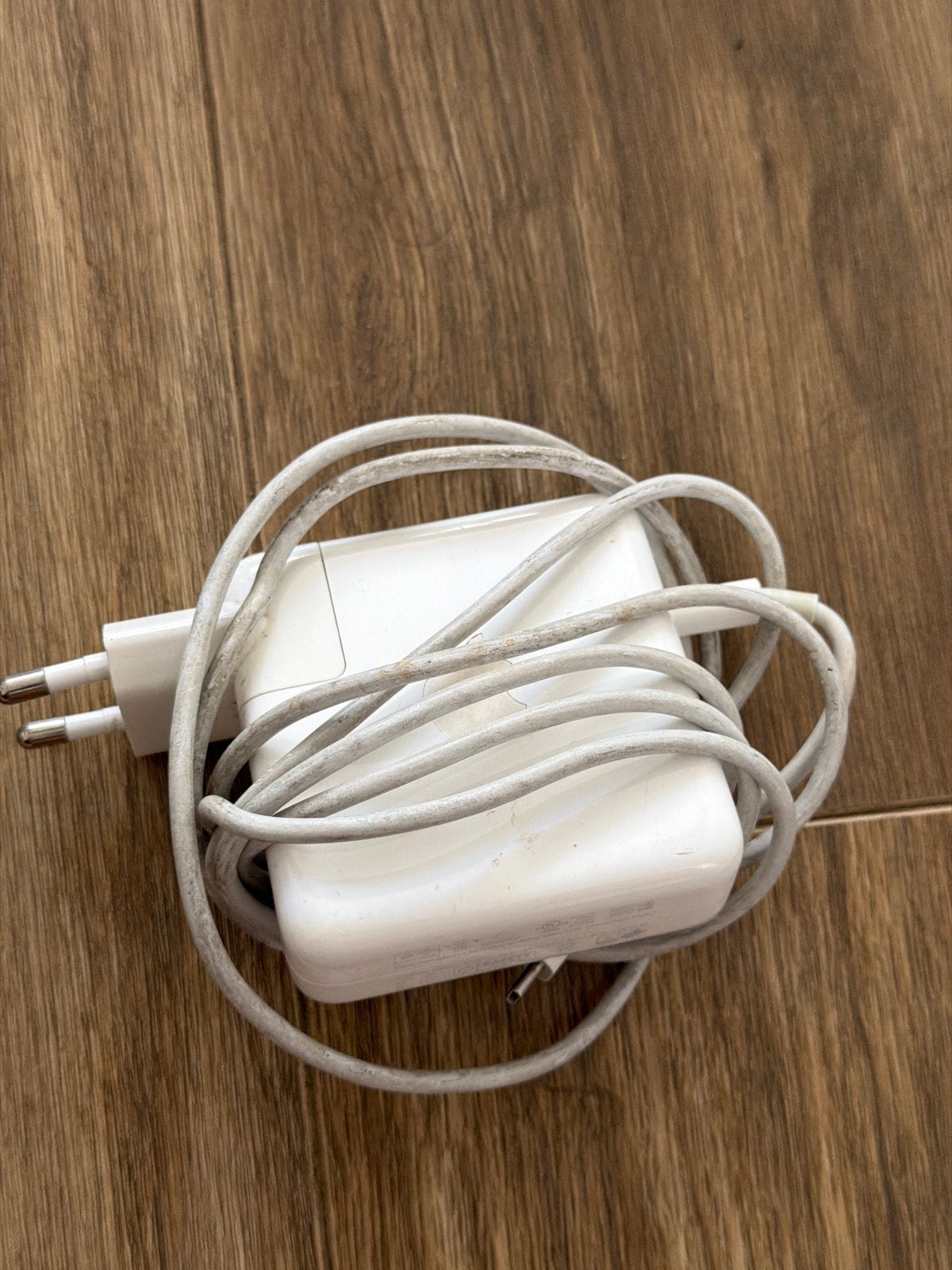 Apple 61W USB-C oplader met kabel (gebruikt), Ophalen of Verzenden, Gebruikt