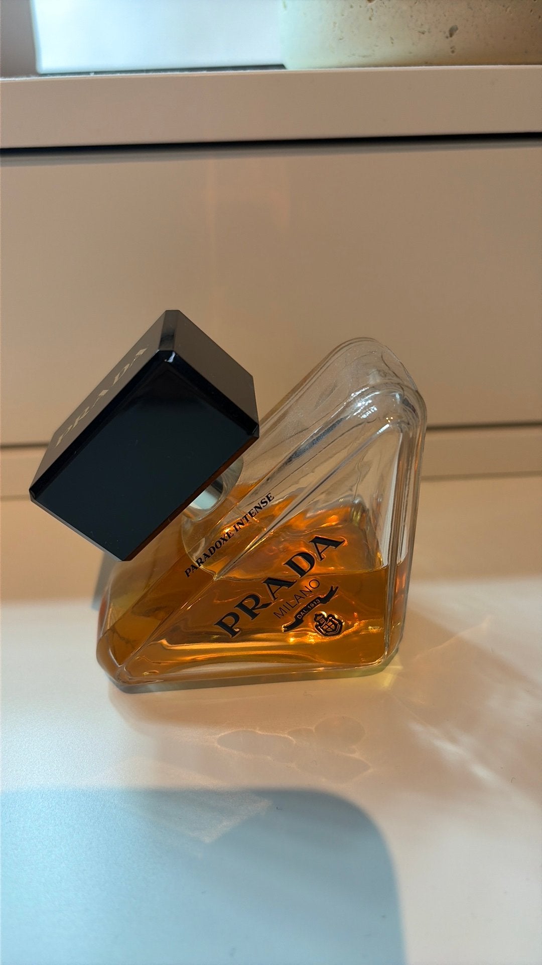 Prada paradoxe intense, Ophalen of Verzenden, Gebruikt, Parfumfles