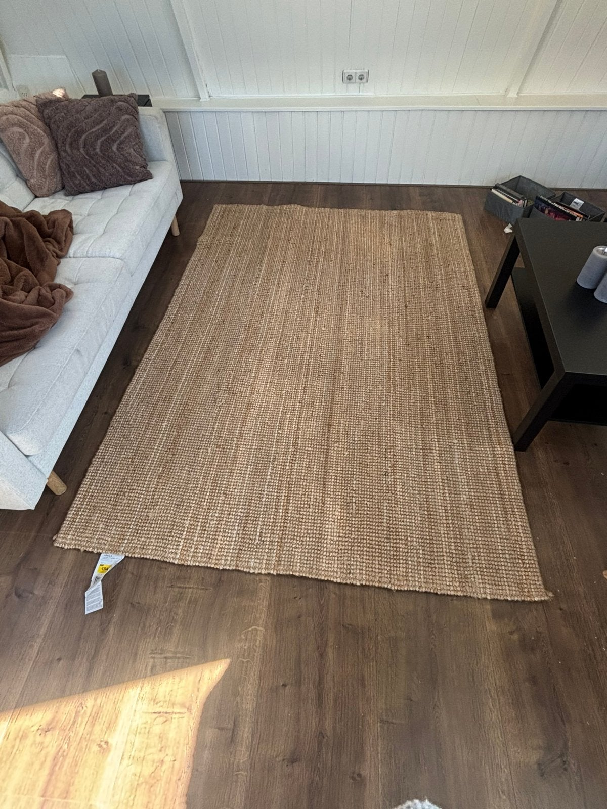Carpet, Ophalen, 200 cm of meer, Zo goed als nieuw, Beige