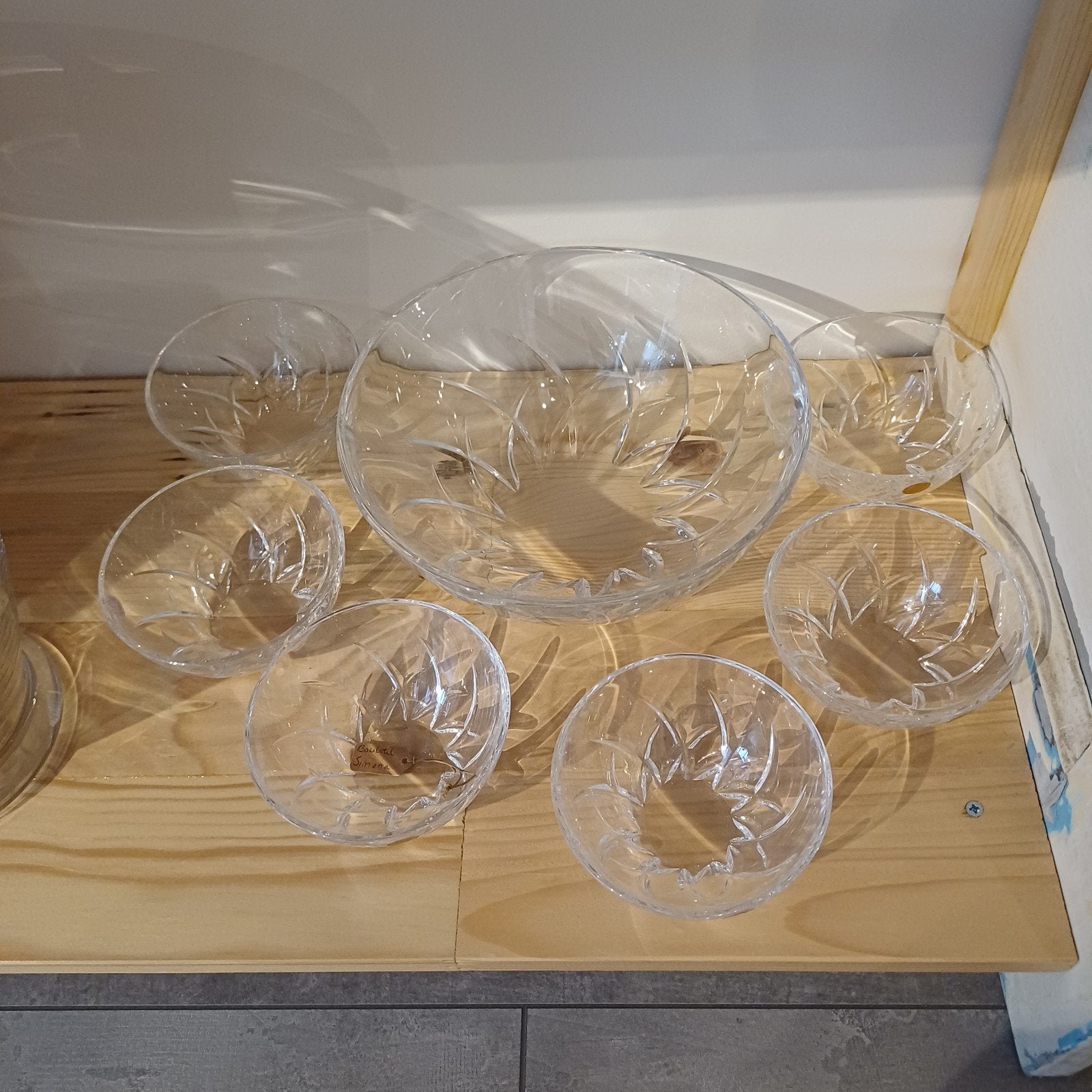 Bowl schaal Simona met 6 schaaltjes, Ophalen of Verzenden