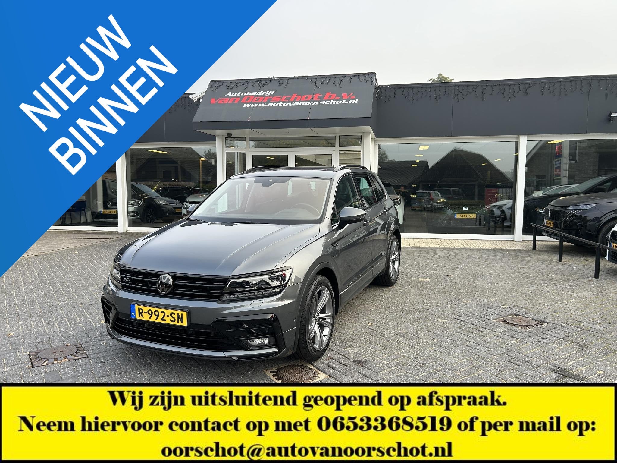 Volkswagen Tiguan 1.5 TSI ACT Highline Business R, Auto's, Gebruikt, 150 pk, SUV of Terreinwagen, 17 km/l