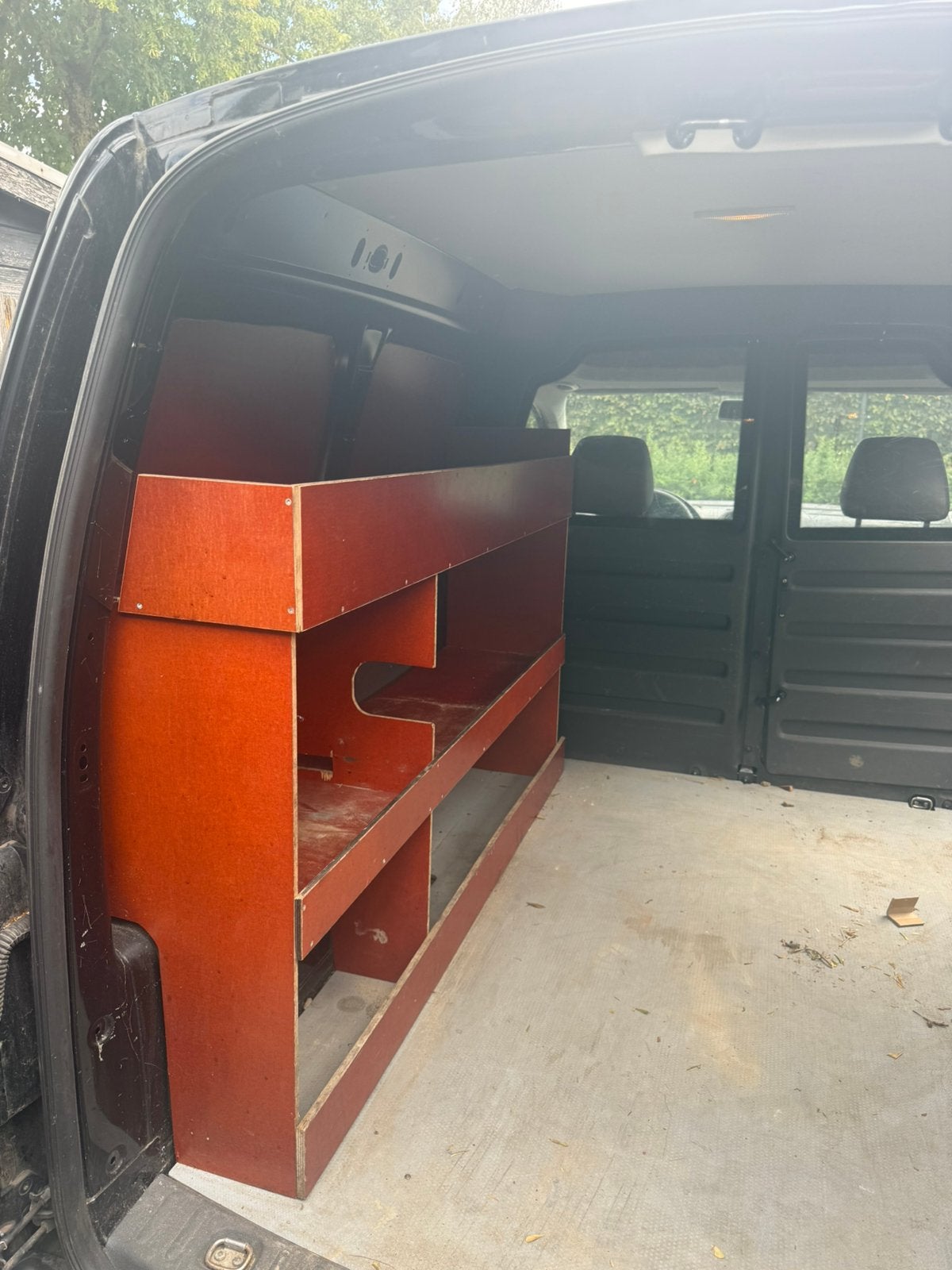 Houten kast caddy MK3, Ophalen, Nieuw, Voor, Bumper