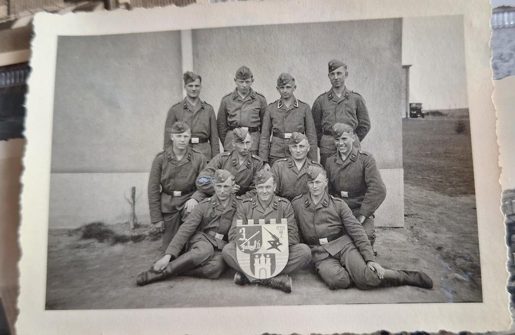 Groepsfoto 3.Flakregiment 6, Ophalen of Verzenden, Luchtmacht, Duitsland, Foto of Poster