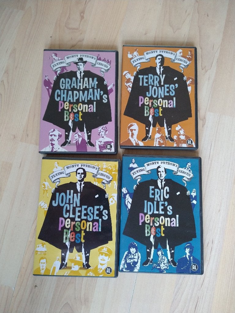 DVD Monty Python. 5 x Personal Best, Alle leeftijden, Ophalen of Verzenden, Zo goed als nieuw, Romantische komedie