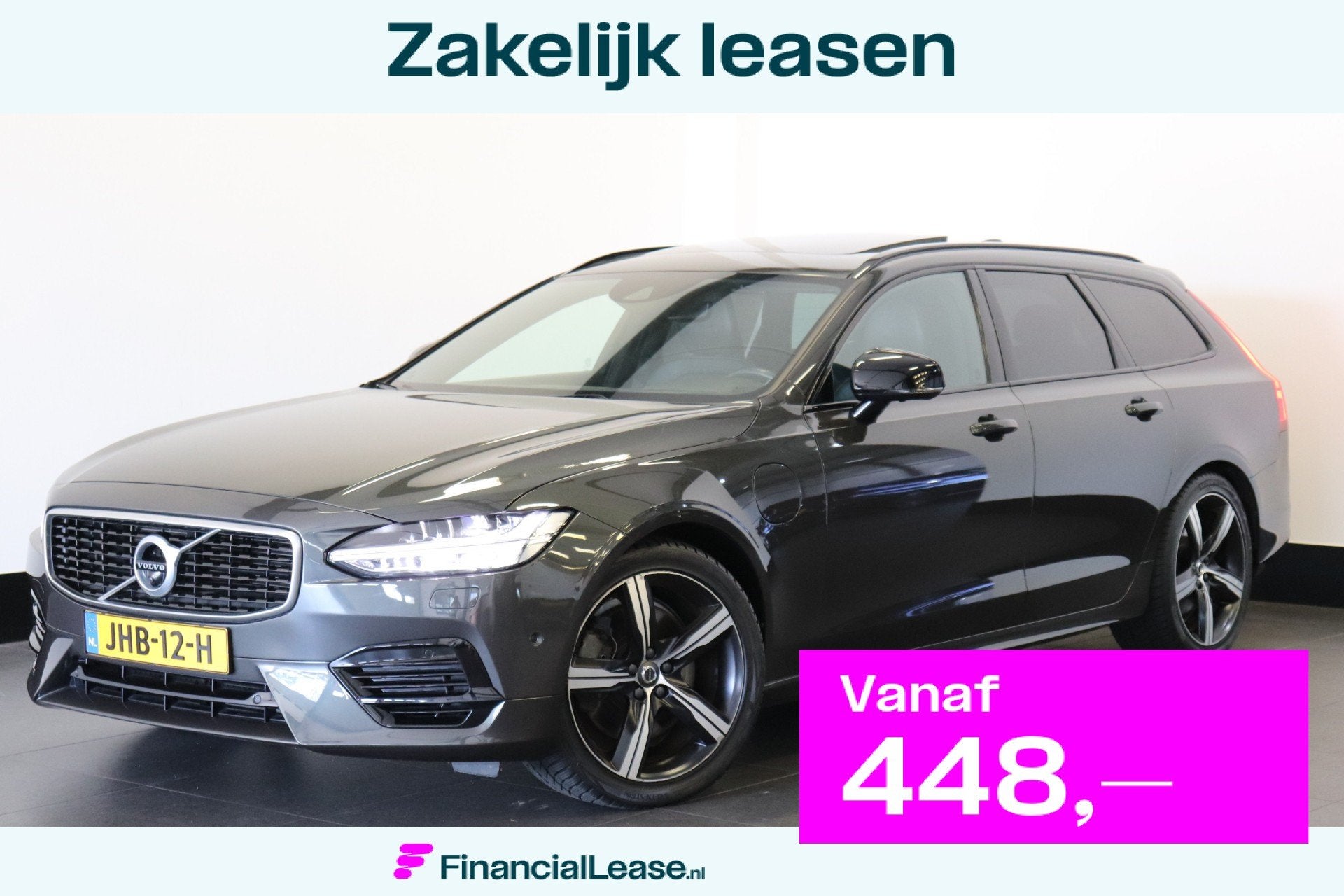 Volvo V90 2.0 T8 AWD R-Design 391PK | Pano | H&K Audio | Hea, Automaat, Dealer onderhouden, 4 cilinders, Vierwielaandrijving