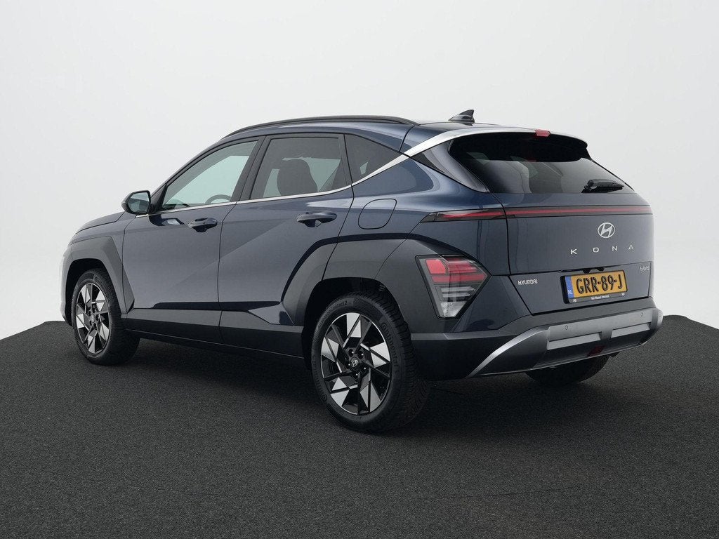 Hyundai Kona 1.6 GDI HEV Comfort Smart | Stoelverwarming | A, Auto's, Hyundai, 12 maanden, Stof, Gebruikt, Blauw