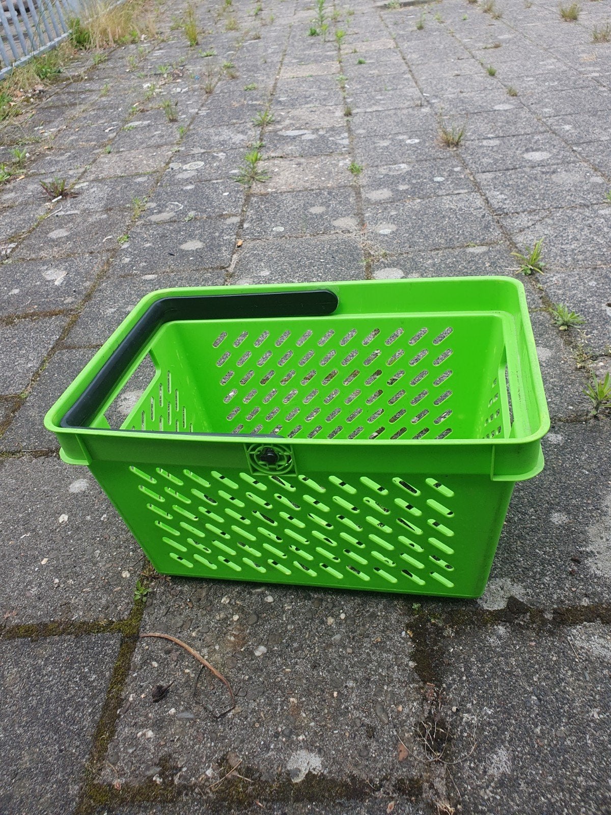 Groen winkelmandje - Handig en stevig, Ophalen of Verzenden
