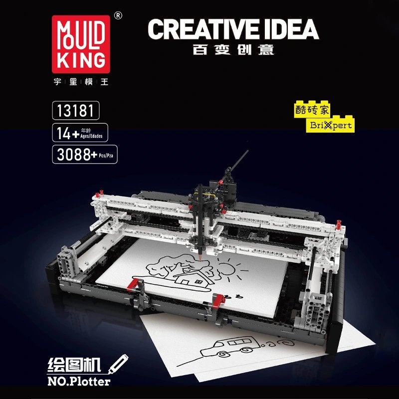 Mould King Plotter - 13181, Ophalen of Verzenden, Zo goed als nieuw