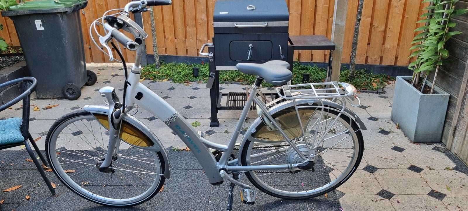 Defecte Batavus fiets, Ophalen
