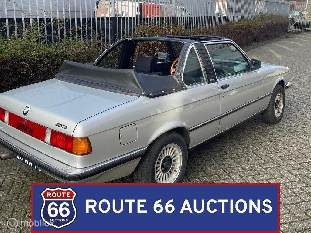 BMW 320 Baur TC | 1976 | Route 66 Auctions, Auto's, Overige carrosserieën, Zwart, Bedrijf, Handgeschakeld