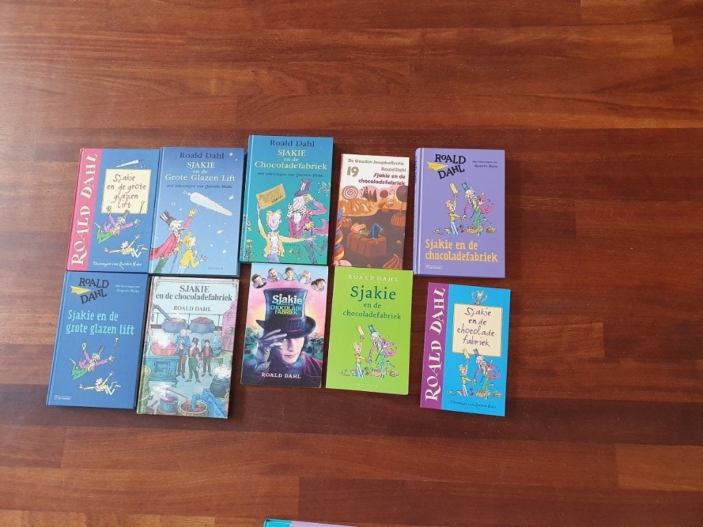 2 X  SJAKIE  van  Roald Dahl  , Ophalen of Verzenden, Gelezen, Fictie algemeen