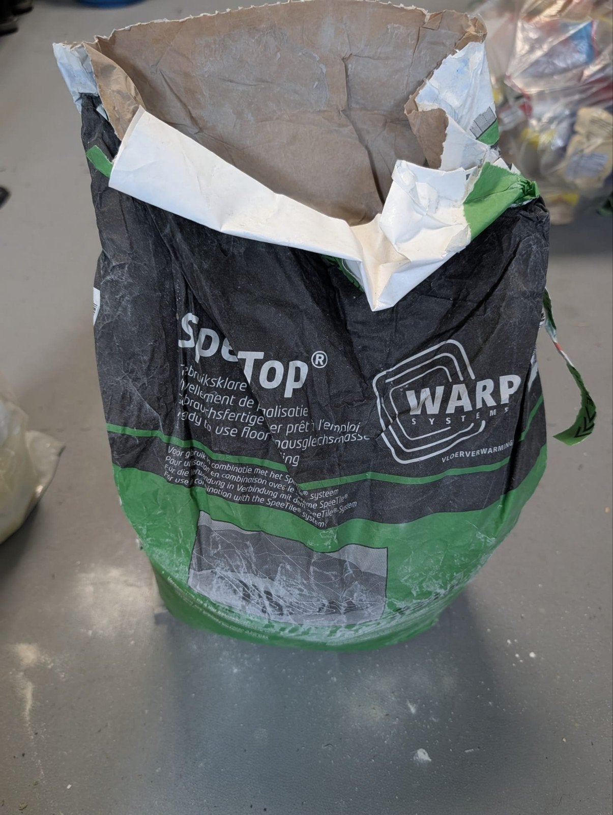WARP Speetop egaline +/- 20kg, Ophalen, Minder dan 60 cm, Overige typen, Minder dan 30 cm