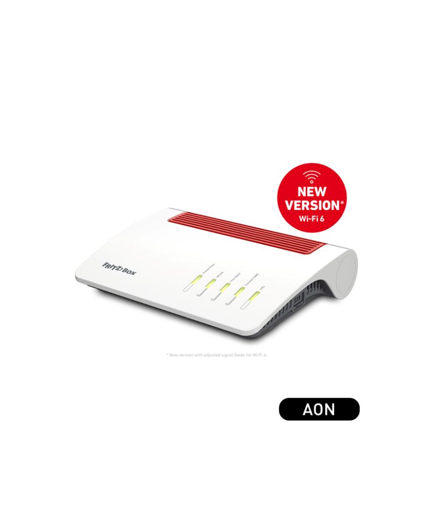 FRITZ!Box 5590 Fiber AON, Ophalen of Verzenden, Zo goed als nieuw, Router met modem, AVM FRITZ!Box