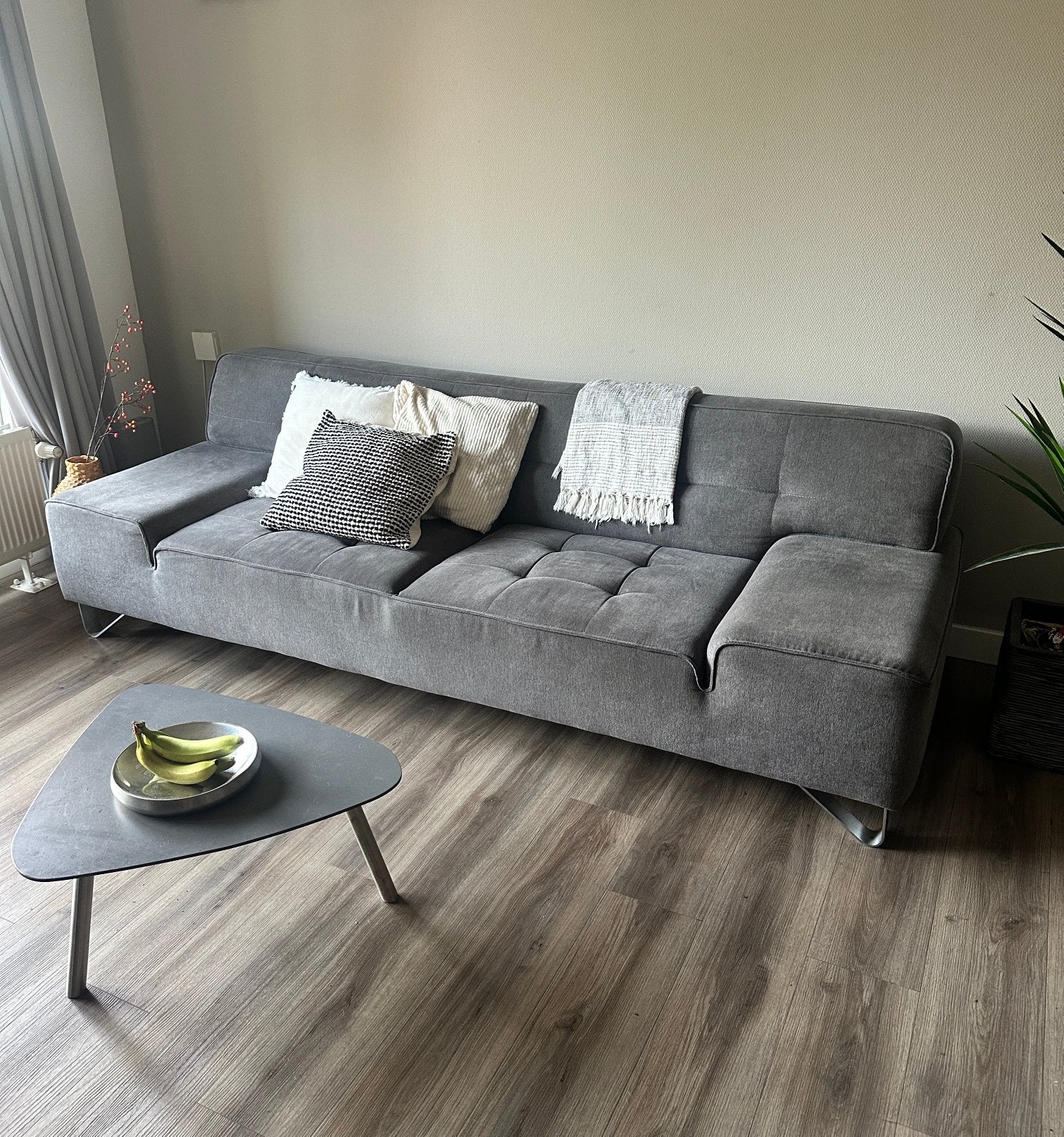 Design Bank Xooon, Ophalen, Zo goed als nieuw, Stof, Modern