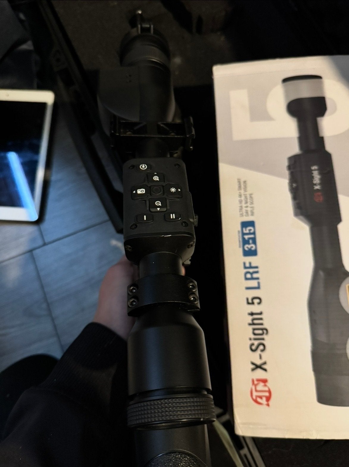 ATN X-Sight 5 LRF 3-15 Dag & Nacht Richtkijker, Sport en Fitness, Schietsport-accessoires, Ophalen of Verzenden, Zo goed als nieuw