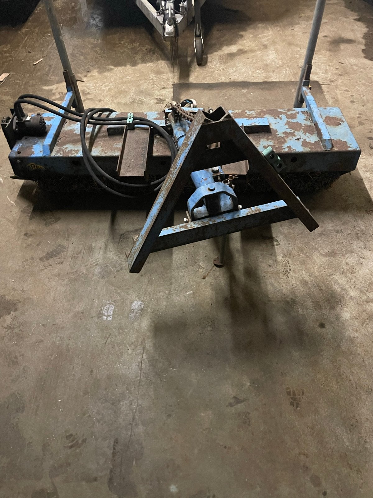 Veegmachine 1,80 breed, Ophalen, Gebruikt