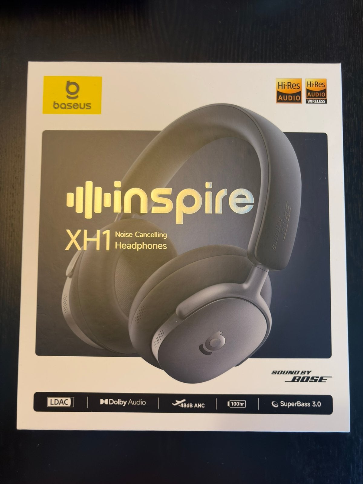 Baseus Inspire XH1 (Sound By Bose) Bluetooth ANC Koptelefoon, Audio, Tv en Foto, Koptelefoons, Overige merken, Nieuw, Ophalen of Verzenden