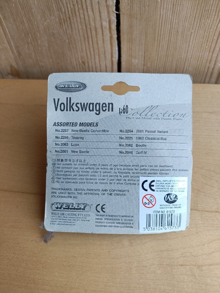 Welly VW T1 Bus  1 : 60, Ophalen of Verzenden, Nieuw, Bus of Vrachtwagen, Overige merken