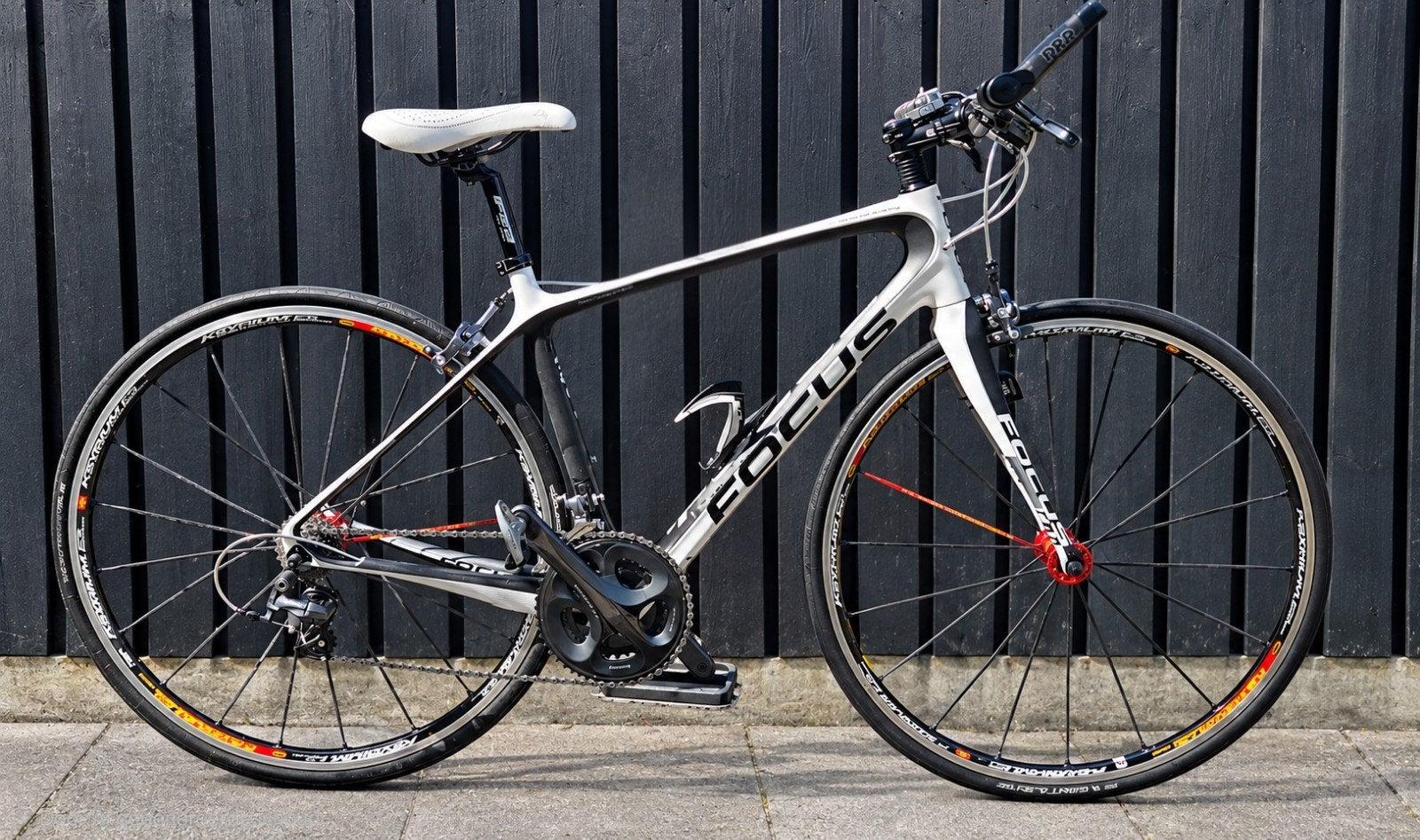 focus izalco carbon wielrenfiets maat S, Fietsen en Brommers, 28 inch, Gebruikt, Carbon, Velgrem