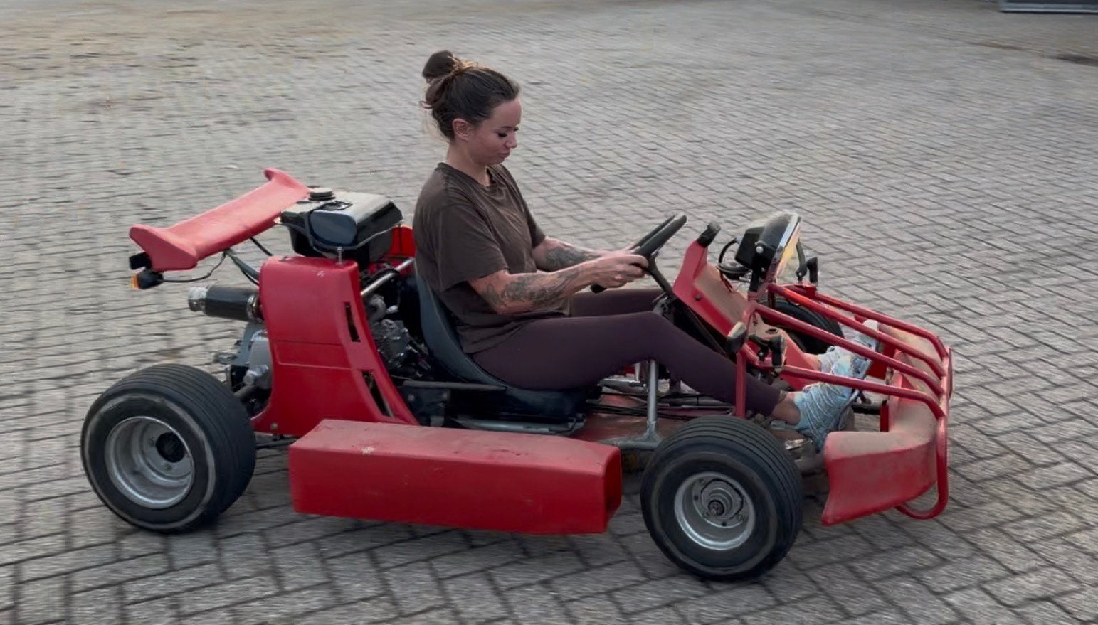 Kreidler f-kart 125, 125 cc, 11 kW of minder, 1 cilinder
