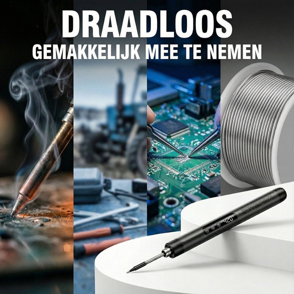 Senzo Draadloze Soldeerbout, Antiek en Kunst, Ophalen of Verzenden