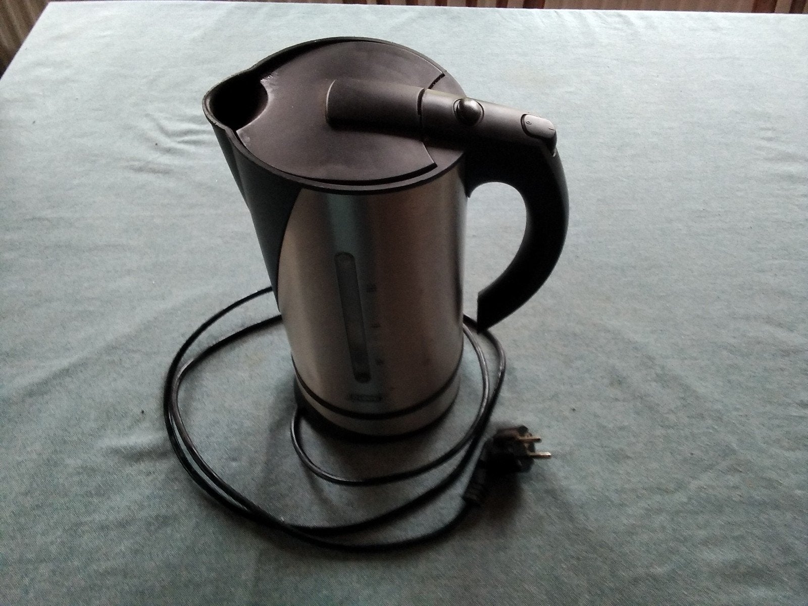 Quigg Waterkoker RVS 1.5 Liter, 1 tot 2 liter, Ophalen of Verzenden, Gebruikt, Rvs
