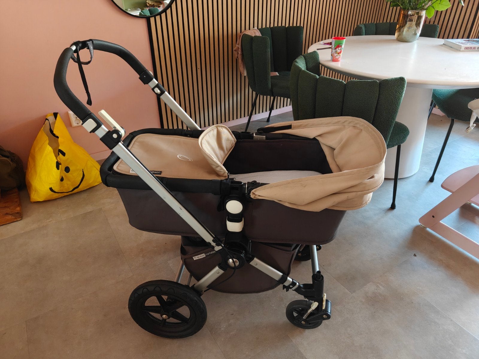 Bugaboo Cameleon kinderwagen met reiswieg, Ophalen, Gebruikt, Bugaboo, Combiwagen