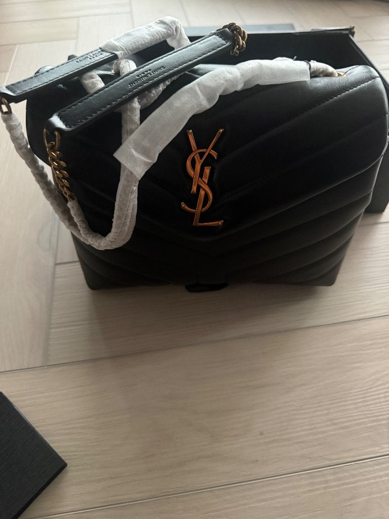 Saint Laurent tas Lou lou bag small zwart, Verzenden, Nieuw, Zwart, Schoudertasje