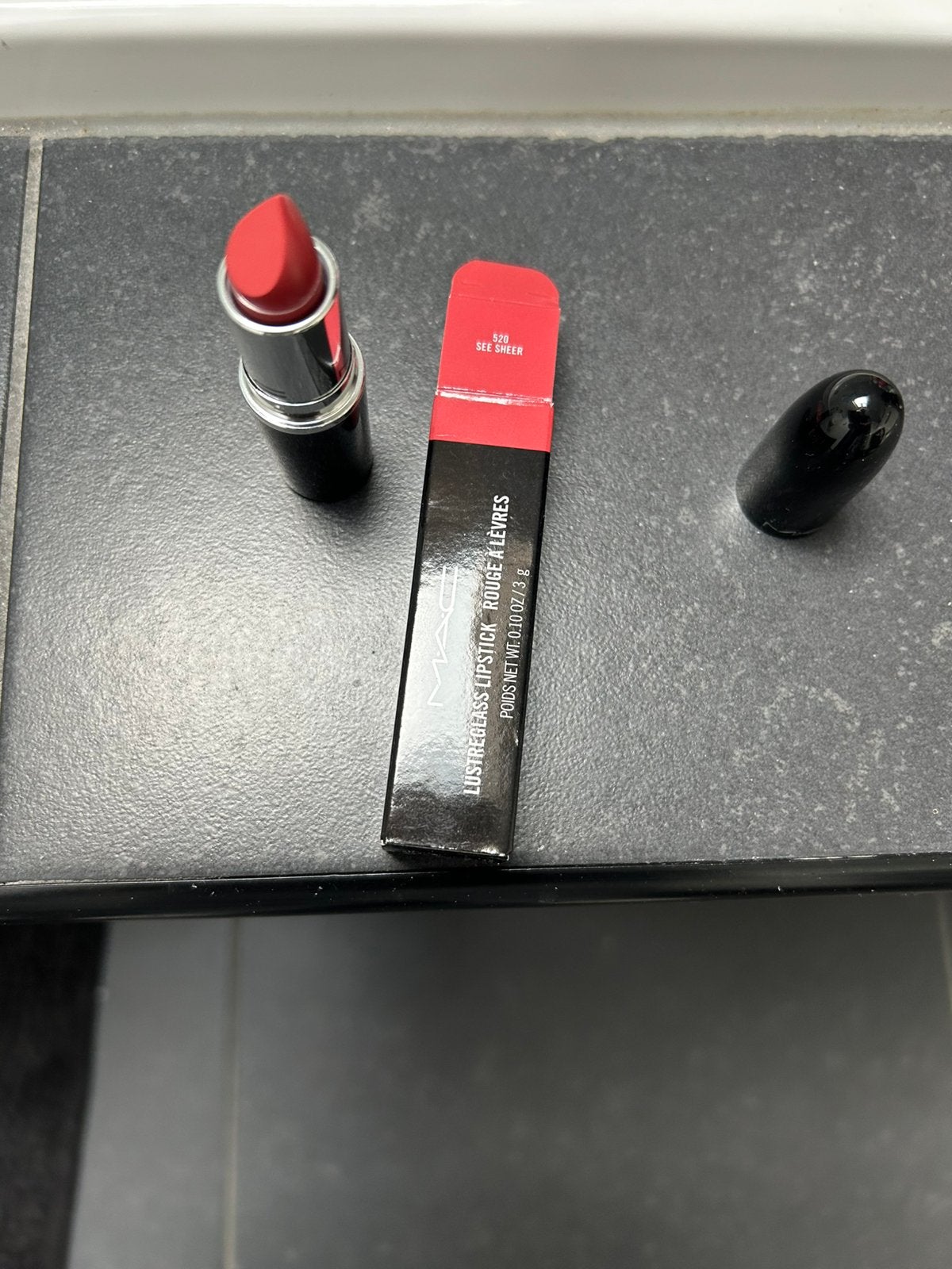 Mac lipstick, Ophalen of Verzenden, Zo goed als nieuw, Roze, Lippen
