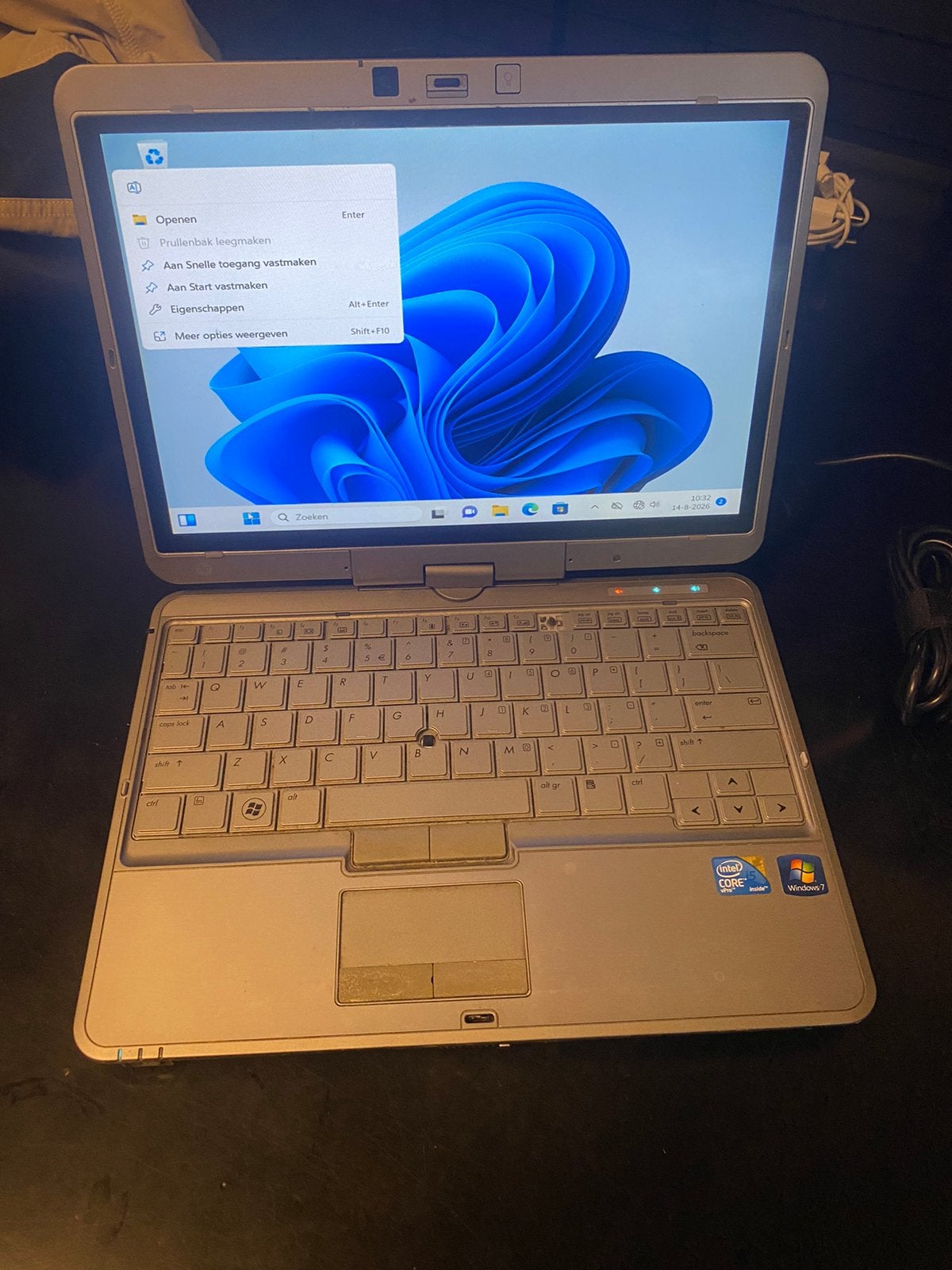 2 hp kleine laptops touchscreen tablet 360 i5 en i7, Computers en Software, Ophalen of Verzenden, Zo goed als nieuw, 15 inch, 2 tot 3 Ghz