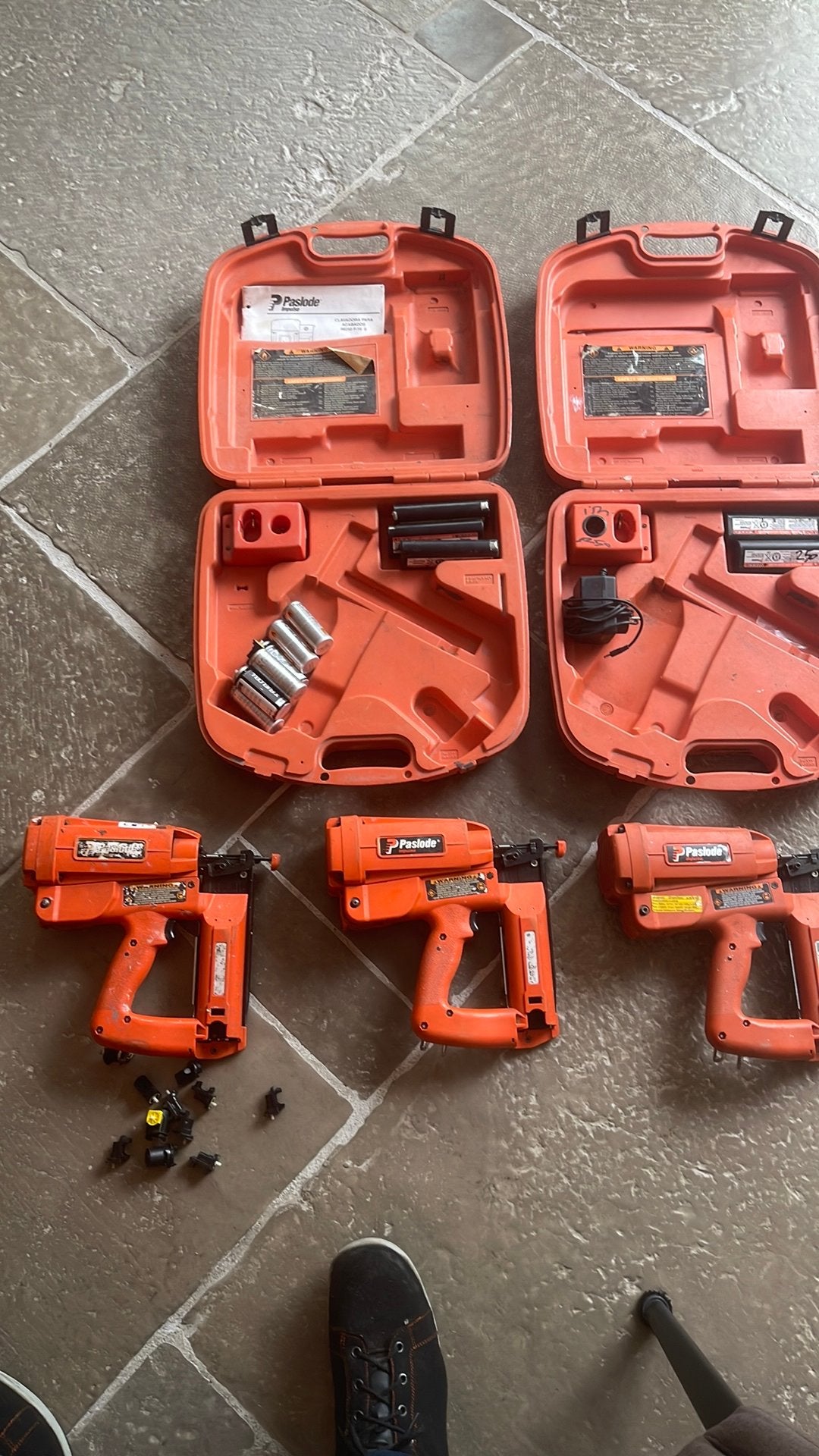 Paslode impulse, Ophalen, Zo goed als nieuw, Kolomboormachine