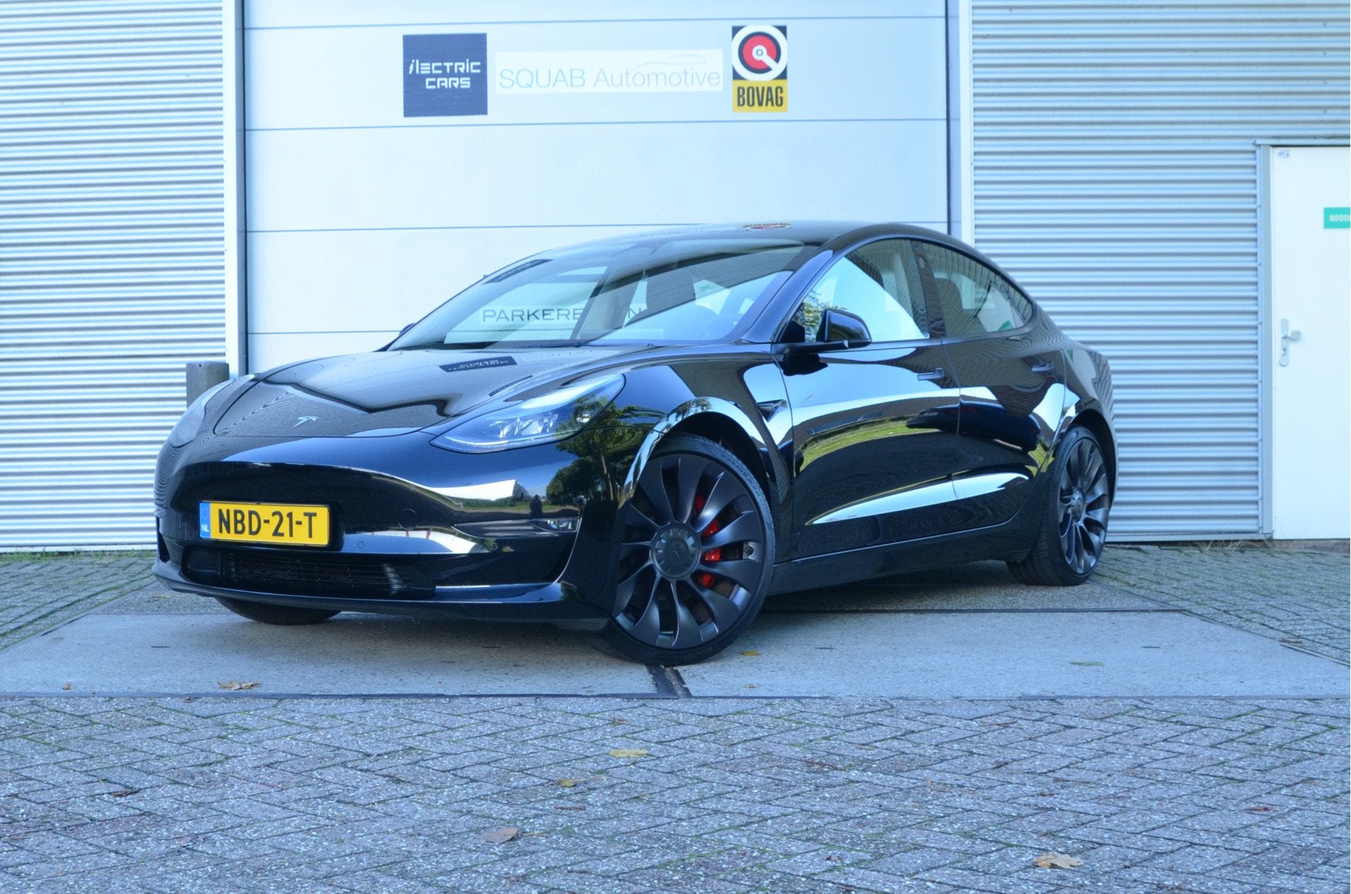 Tesla Model 3 Performance AWD 75 kWh AutoPilot3.0 Ryzen, Auto's, Automaat, Gebruikt, Zwart, Adaptive Cruise Control