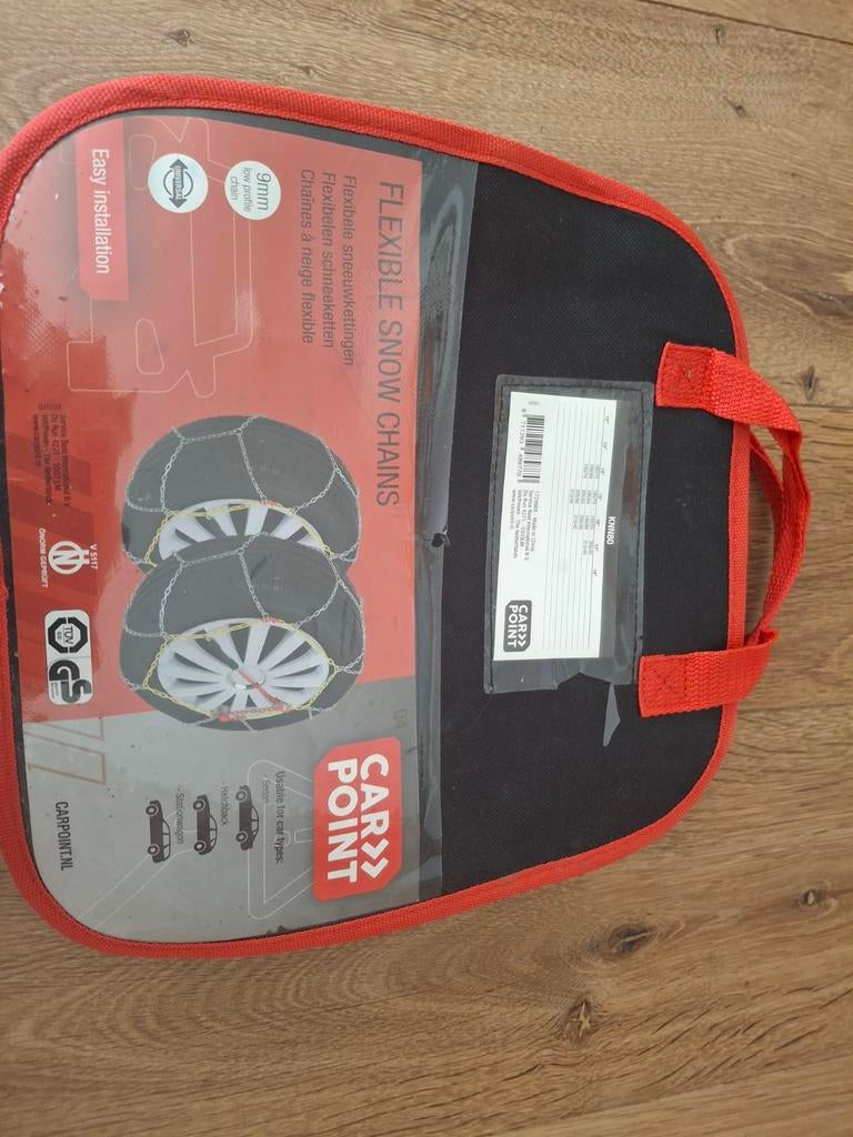Carpoint Flexibele Sneeuwkettingen 9mm, Auto diversen, Sneeuwkettingen, Ophalen of Verzenden, Nieuw