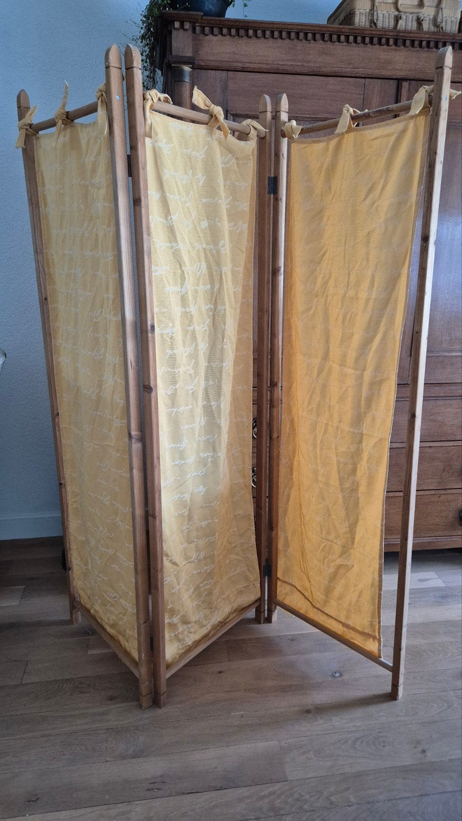 Kamerscherm * stoffen 'panelen'* Brocante~Style*, Ophalen