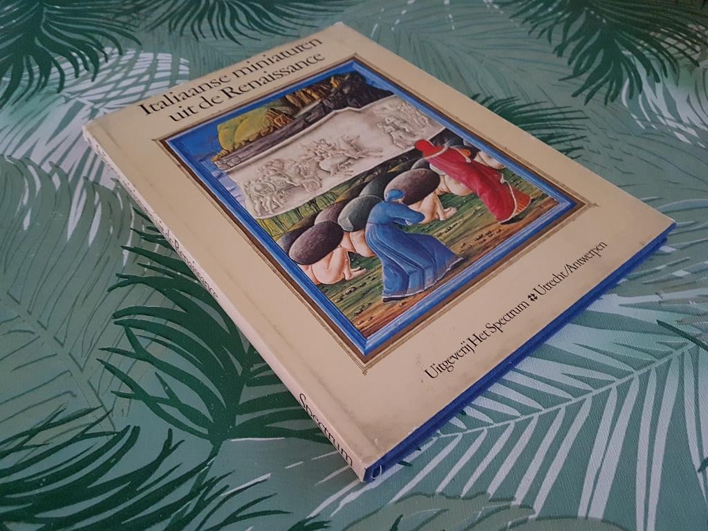 ITALIAANSE MINIATUREN uit de Renaissance, Boeken, Kunst en Cultuur | Beeldend, Gelezen, Schilder- en Tekenkunst, Ophalen of Verzenden