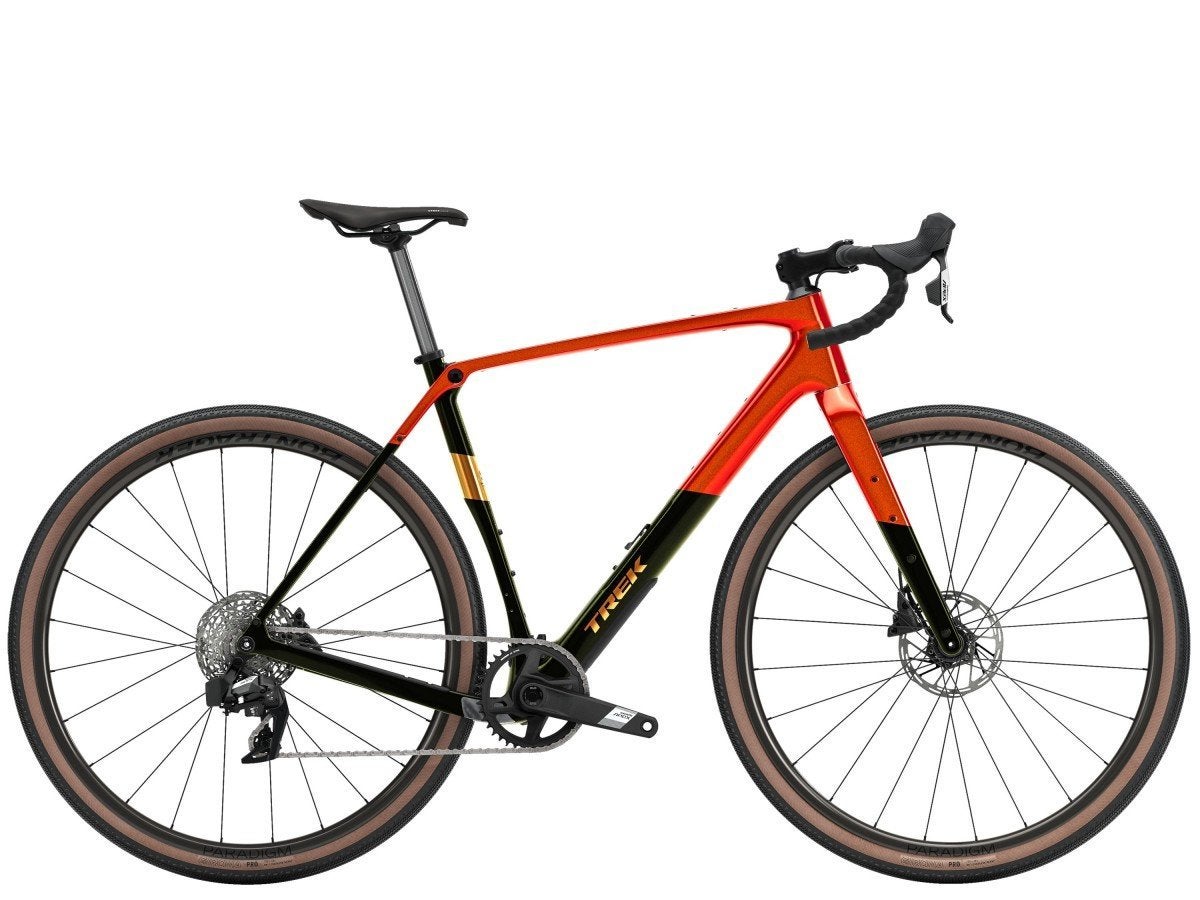 TREK Checkpoint SL 5 AXS Gen 3 LAVA/BLACK OLIVE L L, Carbon, -, -, Nieuw