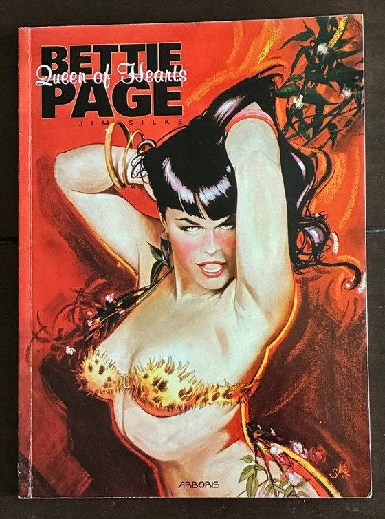 Bettie Page, Queen of Hearts, Ophalen, Jim Silke, Overige, Zo goed als nieuw