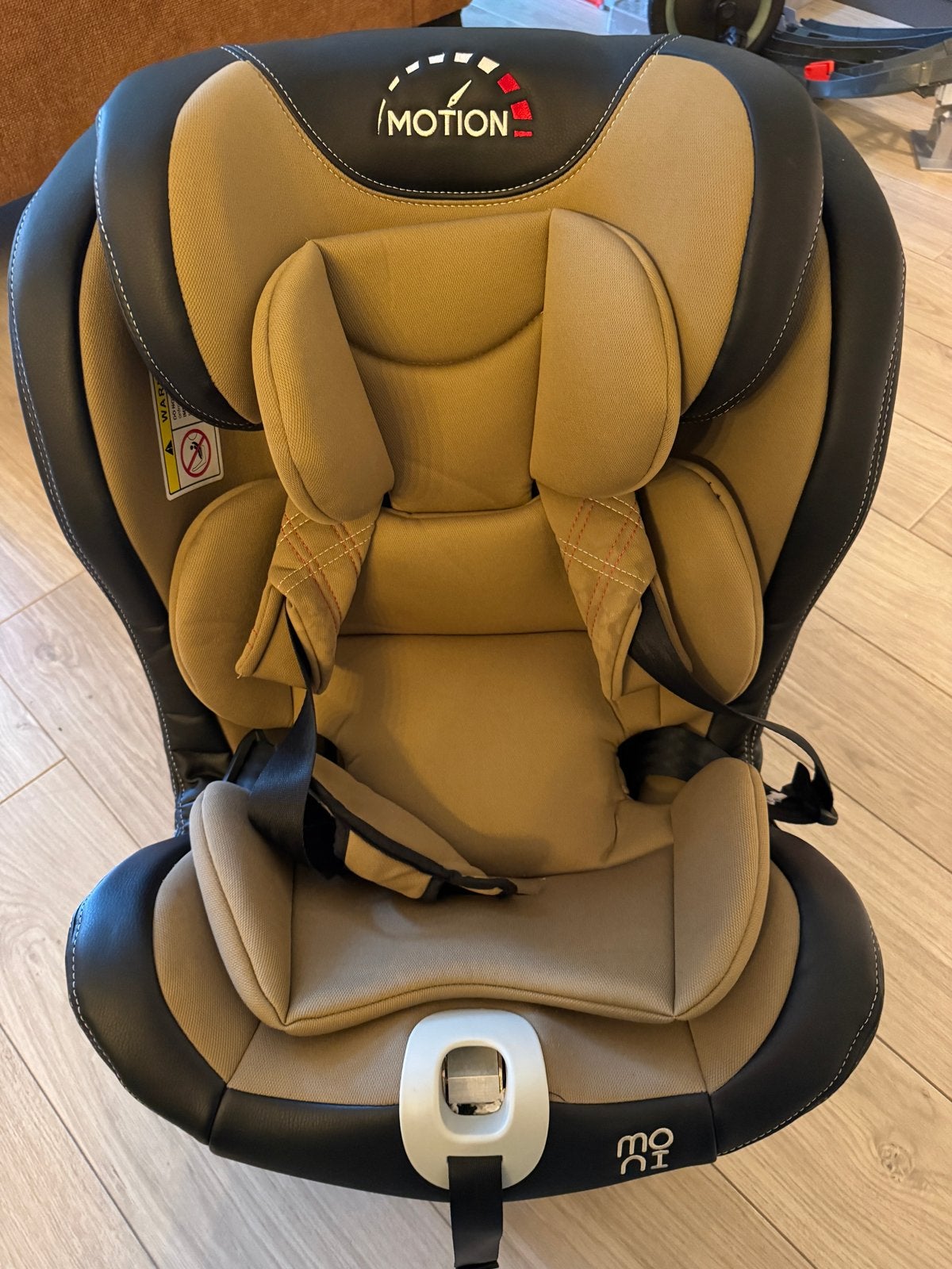 Moni Motion autostoel 0-36 kg met Isofix, Zo goed als nieuw, Ophalen, Overige merken, Verstelbare rugleuning