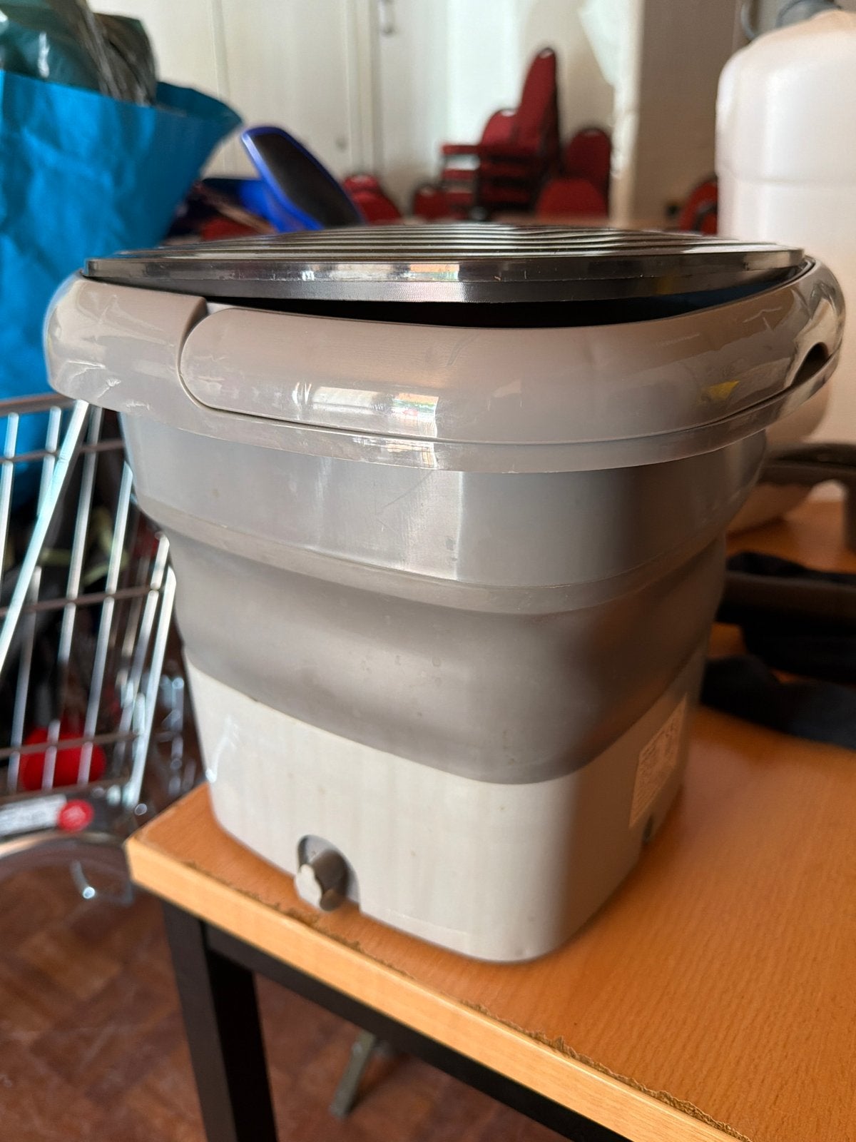 Inklapbare Campingwasmachine - Compact en Handig, Minder dan 85 cm, Minder dan 4 kg, Bovenlader, Ophalen of Verzenden