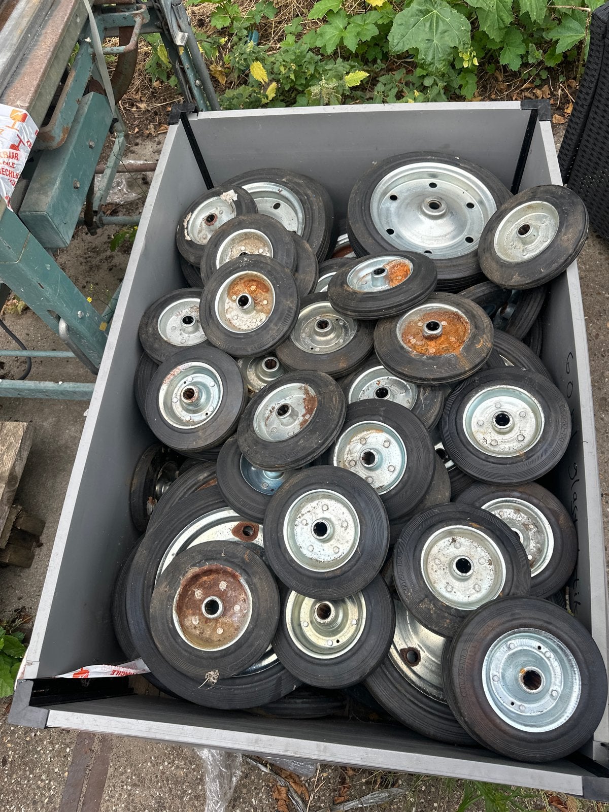 Diverse wielen voor bakfiets of kar - Mix bak, Ophalen of Verzenden, Gebruikt