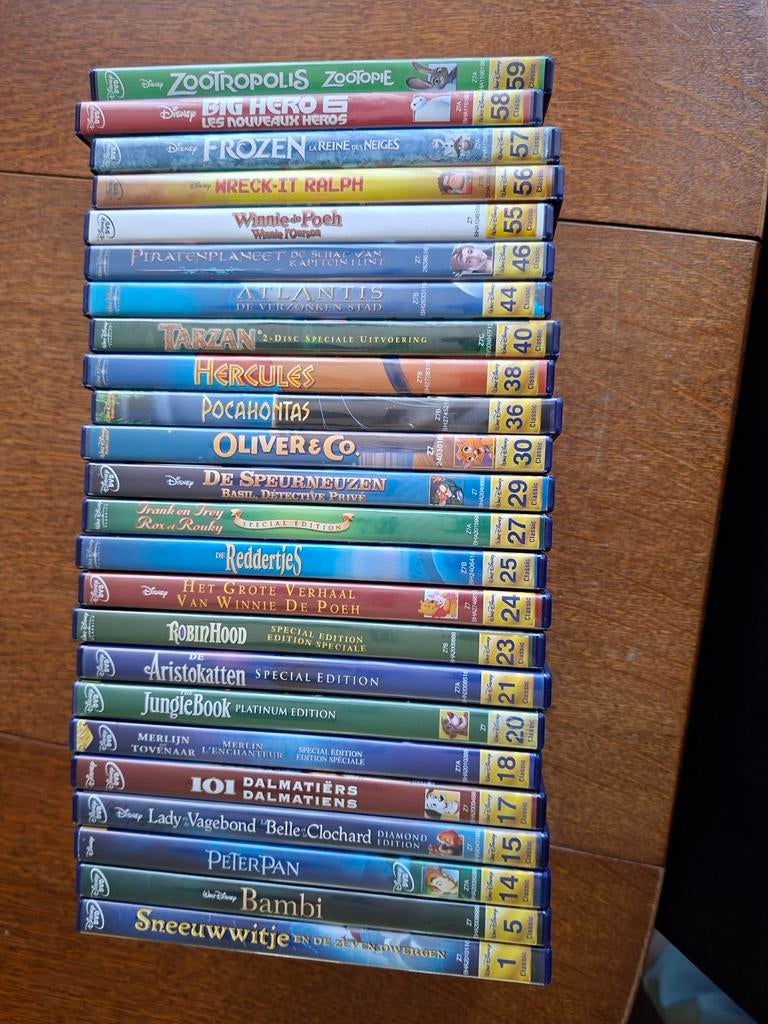 Disney DVD's, Alle leeftijden, Ophalen of Verzenden, Zo goed als nieuw