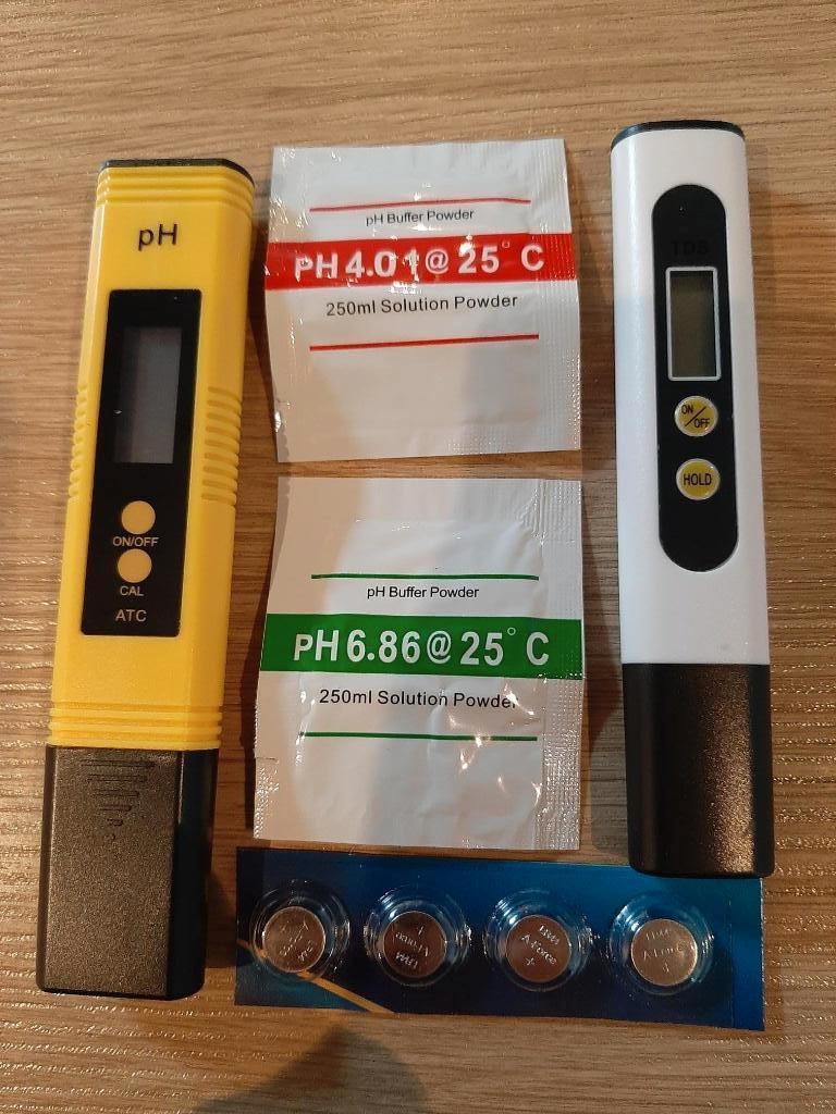 Ph én TDS -meter (set), Dieren en Toebehoren, Vissen | Aquaria en Toebehoren, Nieuw, Overige typen, Ophalen of Verzenden