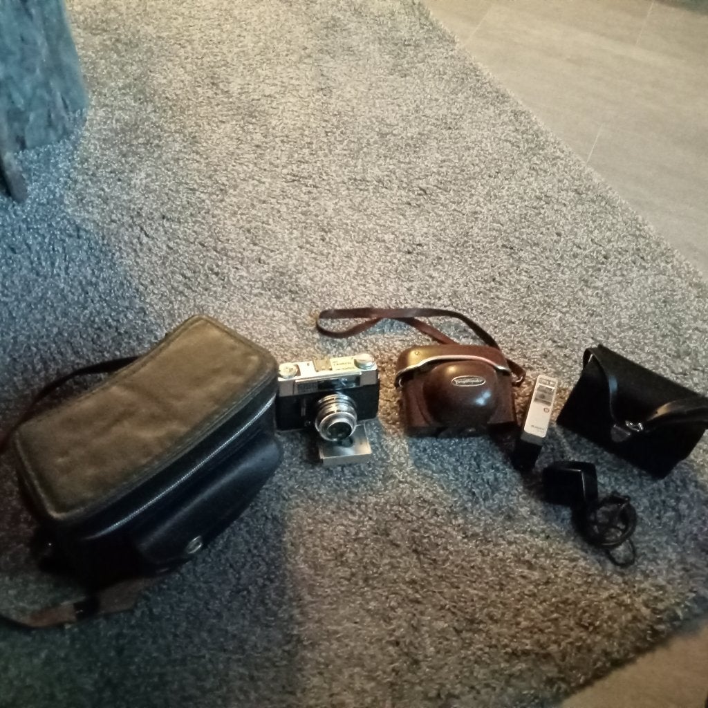 Foto toestel oud, Audio, Tv en Foto, Ophalen of Verzenden, Gebruikt, Compact, Overige Merken