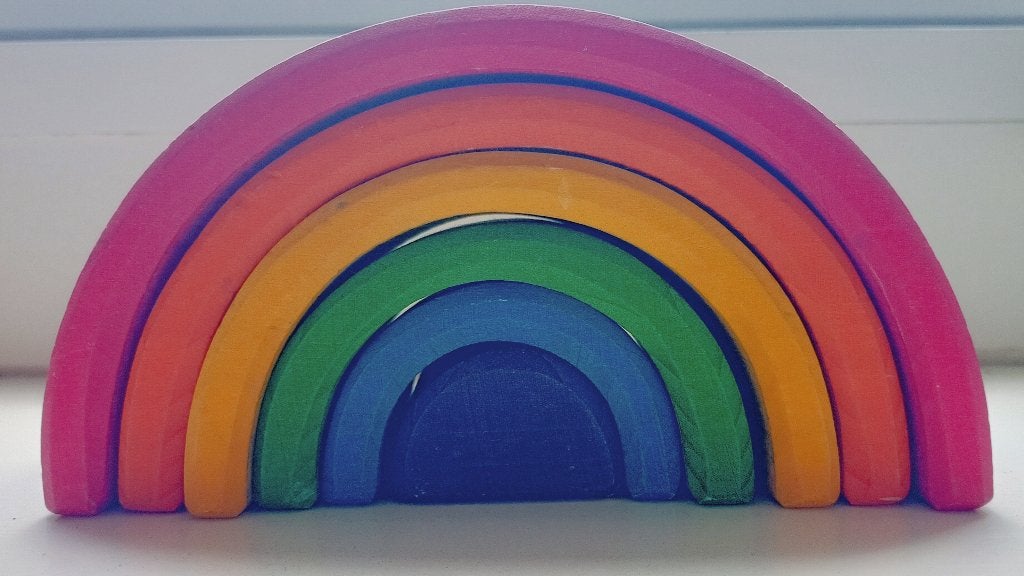 Houten regenboog, Ophalen of Verzenden, Gebruikt, Overige typen