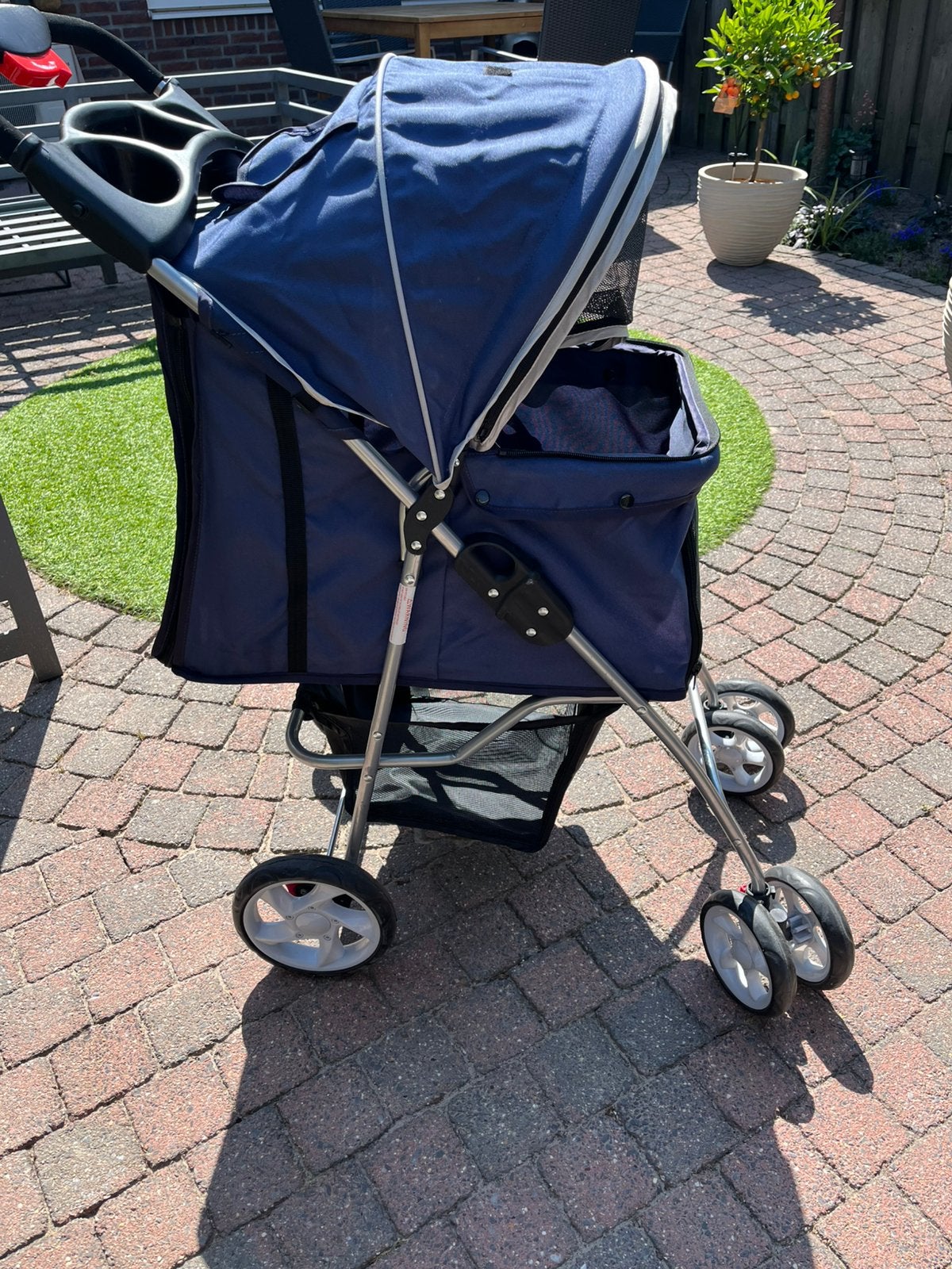Pet buggy 4-wieler 80x46x100CM, Dieren en Toebehoren, Ophalen, Zo goed als nieuw
