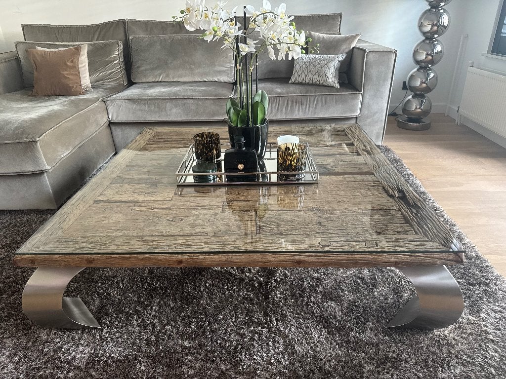 Salontafel, Ophalen, Gebruikt, Eikenhout, Landelijk