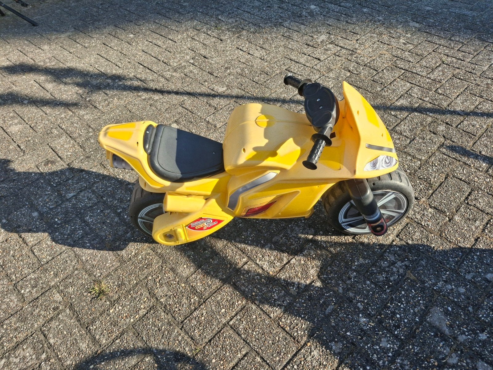 kinder motor, Ophalen, Gebruikt