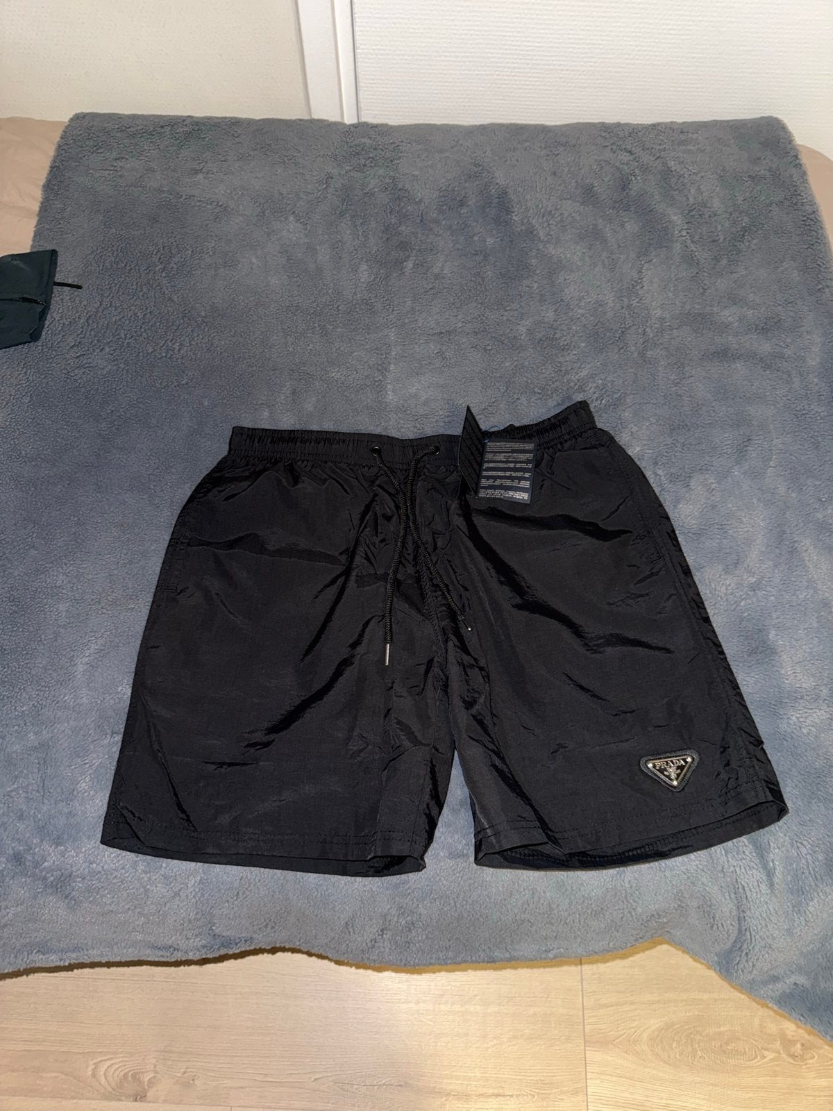 Prada Zwembroek Maat S Zwart, Verzenden, Nieuw, Zwart, Zwembroek of Short